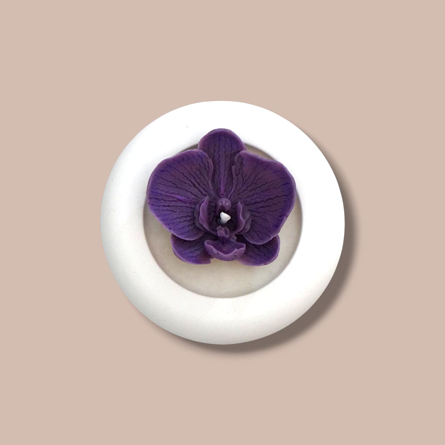 Bougie Fleur d'orchidée