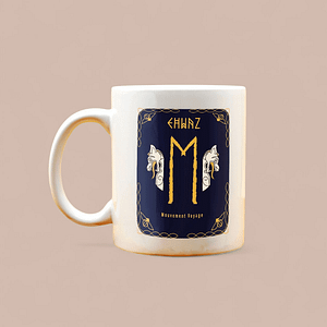 Mug rune viking Ehwaz