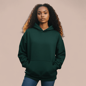 Sweat vert bouteille personnalisé