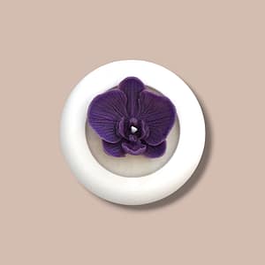 Bougie Fleur d'orchidée